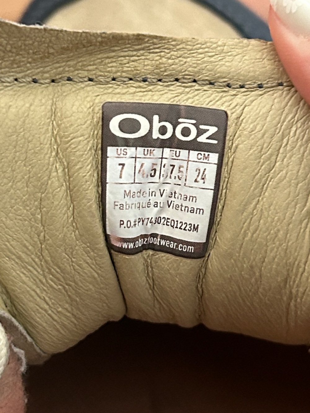 Obōz Women’s Emma Low - Picture 8 of 9
